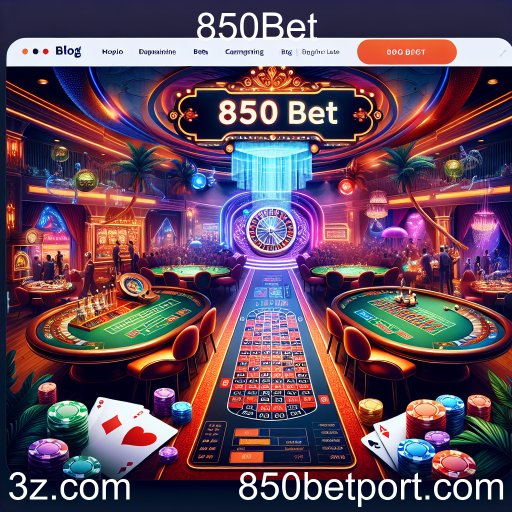 Descubra o Mundo dos Jogos de Blog na 850Bet